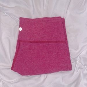 pink lululemon leggings